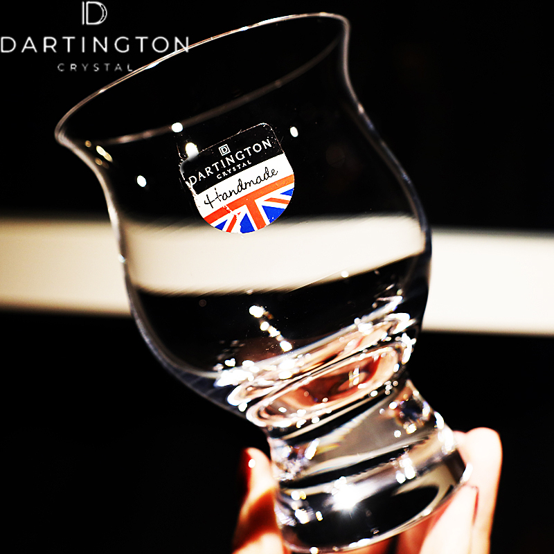 英国Dartington进口水晶玻璃品威士忌洋酒杯闻香杯啤酒杯果汁杯子