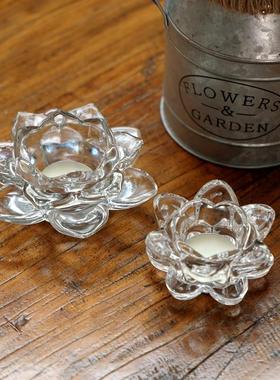 蜡烛烛台供佛灯酥油灯灯座摆件