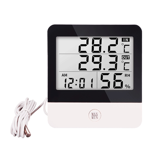 温湿度计电子家用室内外高精度可记录记忆高低温度计大棚专用