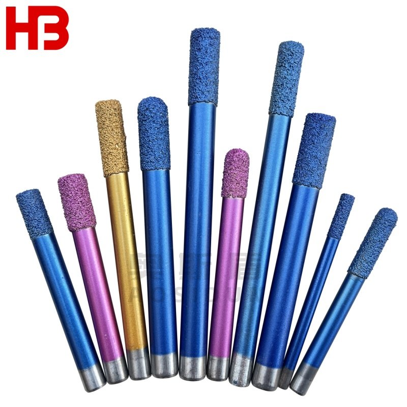 数控石材雕刻机石英石大理石青石砂岩切割镂空钎焊平底球头雕刻刀