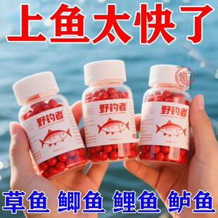 野钓者颗粒黑坑野钓鲫鲤鱼草鱼专用鱼饵直接挂钩窝料懒人钓鱼饵料