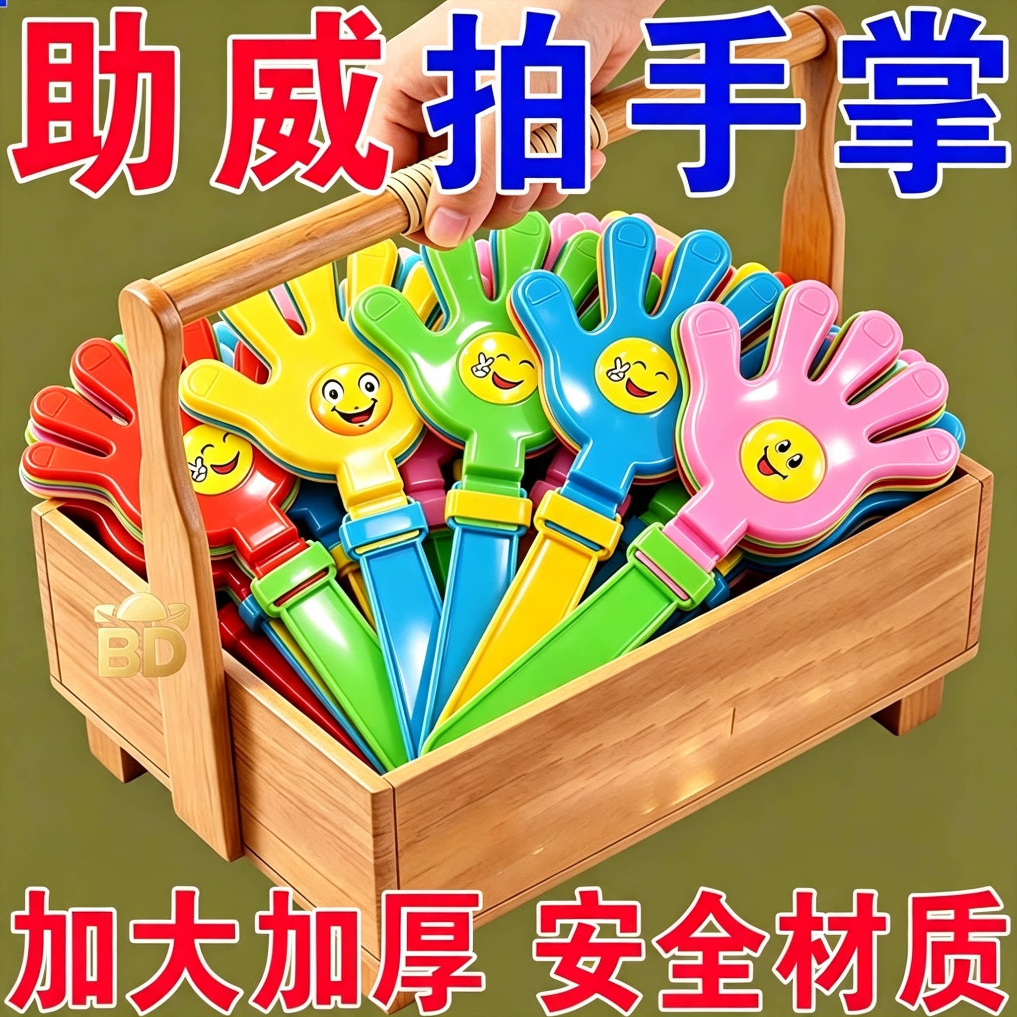 新款演唱会大号鼓掌发光拍拍手器