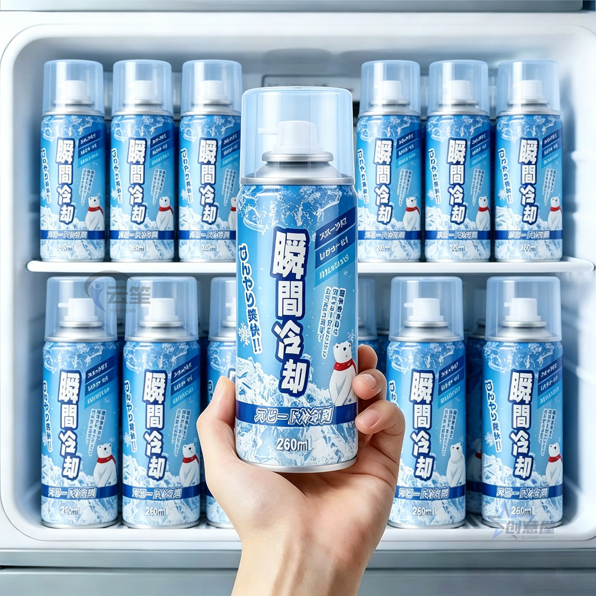 随身降温喷雾快速凉感解暑超清爽