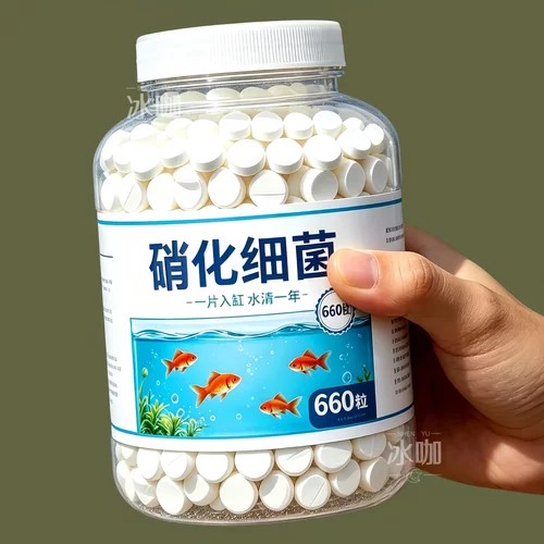 超浓缩硝化细菌鱼缸净水剂清洁去黄水绿水浑水净化水鱼缸硝化细菌