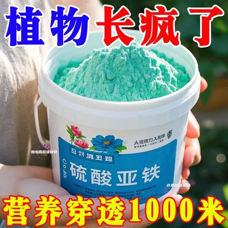 茉莉杜鹃绿萝绣球花酸性硫酸亚铁