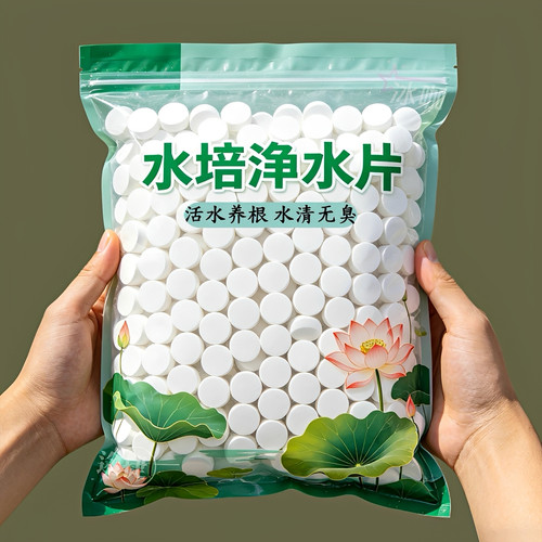 净水杀菌防臭水【水培净水片】