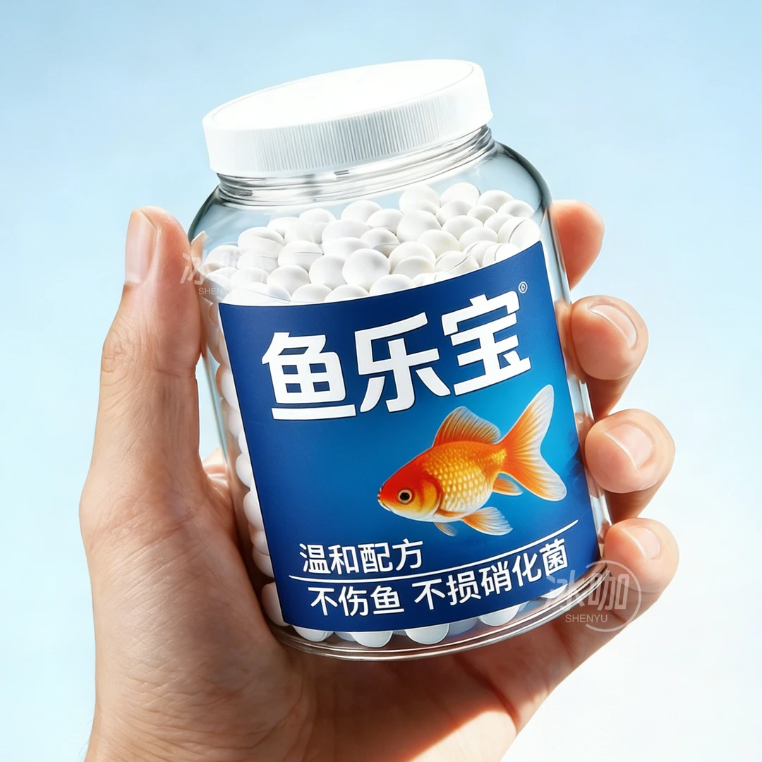 鱼乐宝免晒水鱼缸除氯净水片