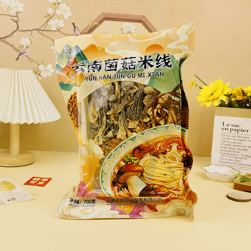 菌色天香云南菌菇米线200g蘑菇干货方便米线鹿茸菇羊肚菌白松茸