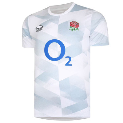 英国橄榄球球衣男圆领 Ospreys网眼透气 England Rugby 大码短袖T