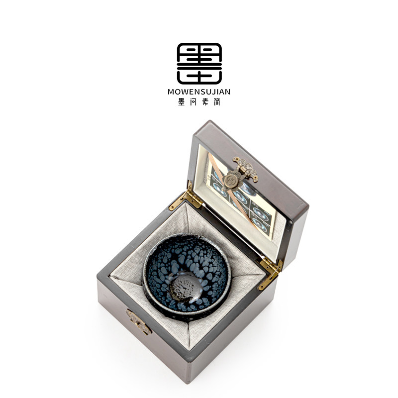 银鹧鸪丨建阳建盏手工茶杯盏主人杯陶瓷单个人专用品茗杯礼盒装,餐饮具,建盏,淘宝优惠券,粉丝福利购,淘宝优惠卷