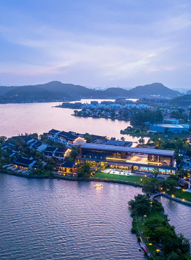宁波东钱湖万金雷迪森度假酒店1-2晚连住+双早+国风旅拍体验