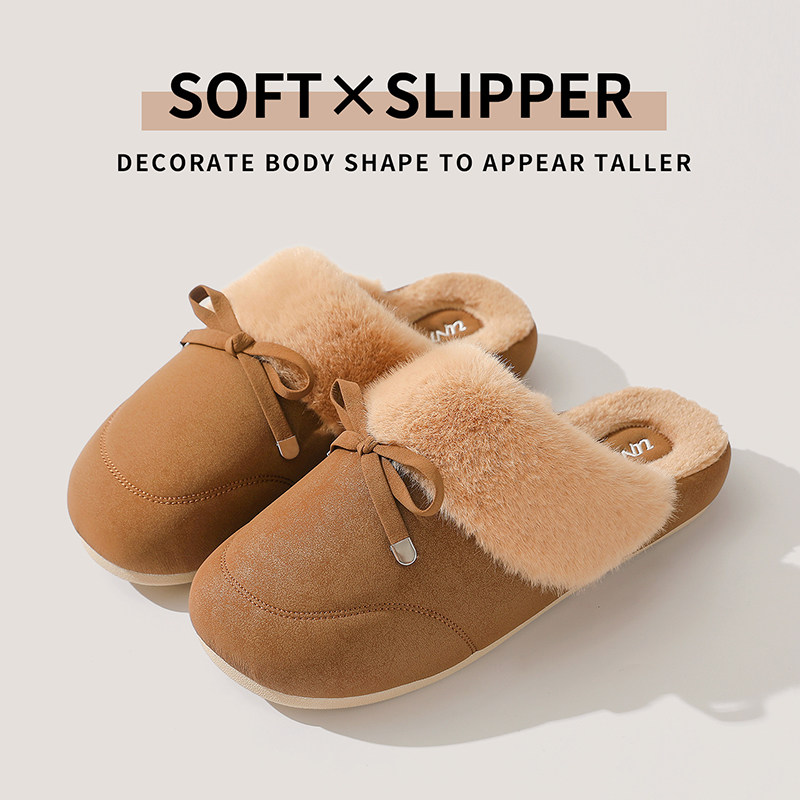 高档女士棉拖鞋秋冬季室内家用简约地板拖鞋冬天加绒保暖外穿休闲,居家布艺,居家棉拖/棉鞋,淘宝优惠券,粉丝福利购,淘宝优惠卷