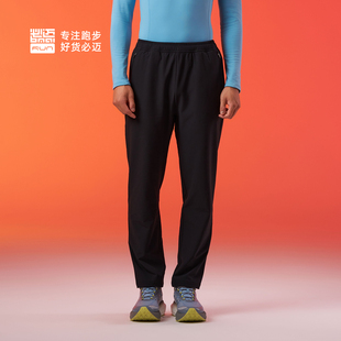 V3宽松户外运动休闲裤 必迈25秋冬加绒长裤 男女跑步防风控温裤