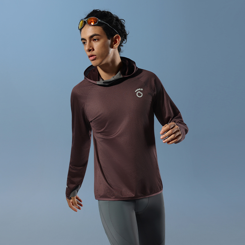 马孔多跑步运动难保暖抓绒卫衣