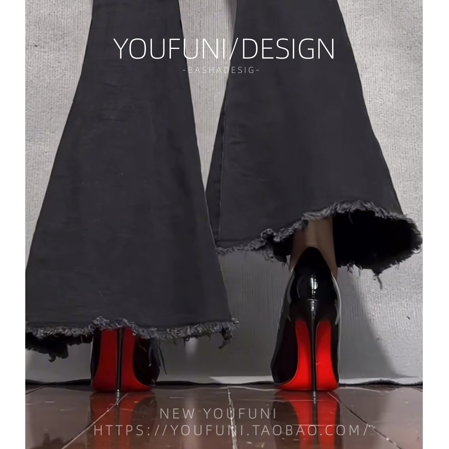 黑色红底高跟鞋女2025秋新款尖头浅口气质高级漆皮不累脚细跟单鞋,女鞋,浅口单鞋,淘宝优惠券,粉丝福利购,淘宝优惠卷