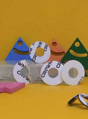 PVC透明垫单面背胶垫片塑料粘胶绝缘硬介子圆型平垫圈M4M5M6M8M10