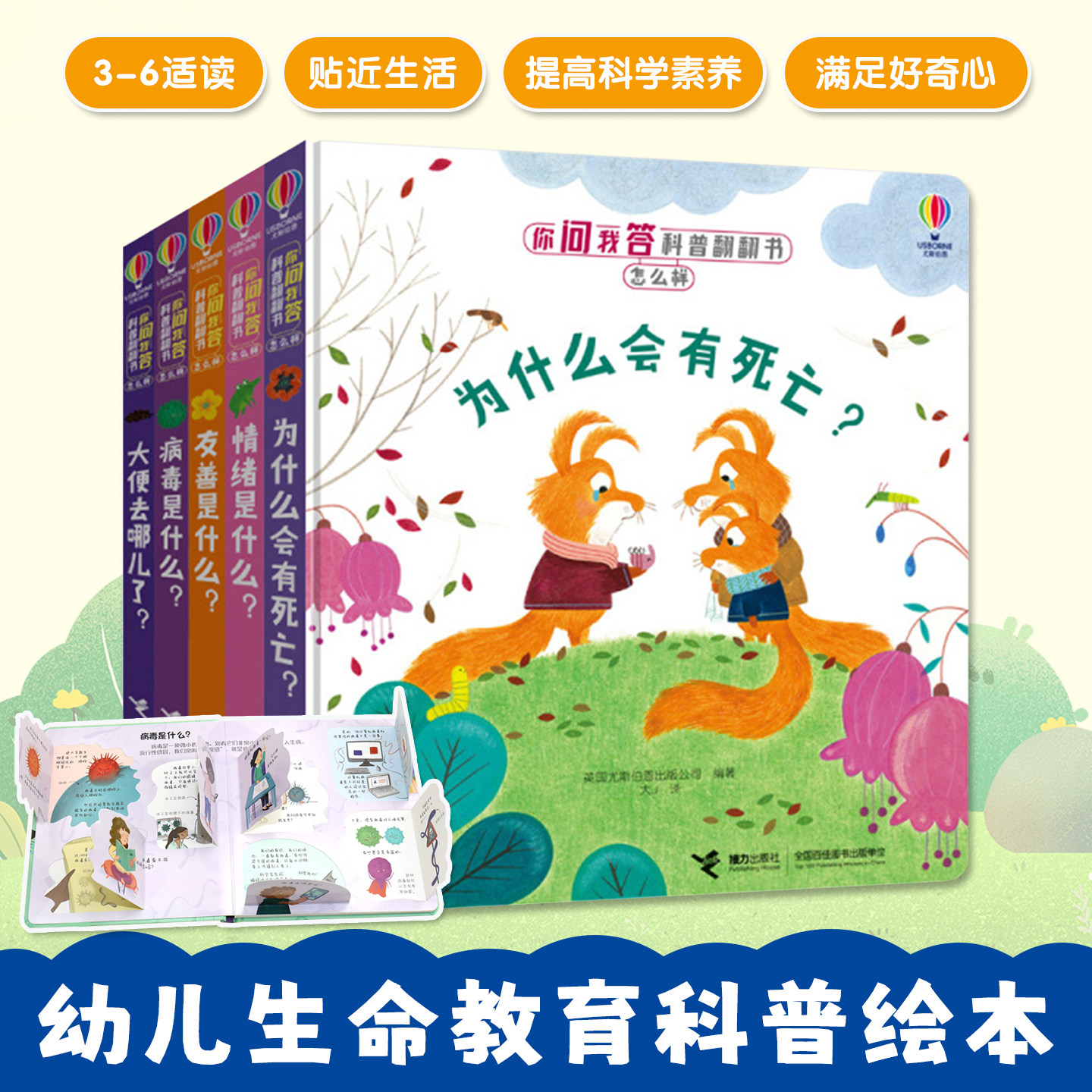 你问我答科普翻翻书怎么样第二辑图片