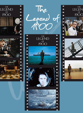 海上钢琴师电影胶片卡片装饰书签纸礼物纪念周边半透明透光海报