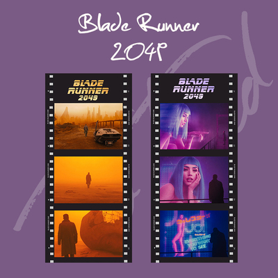 银翼杀手2049电影胶片周边书签