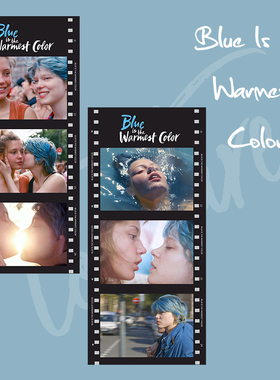 阿黛尔的生活电影胶片卡片装饰书签纸礼物纪念周边半透明海报票根