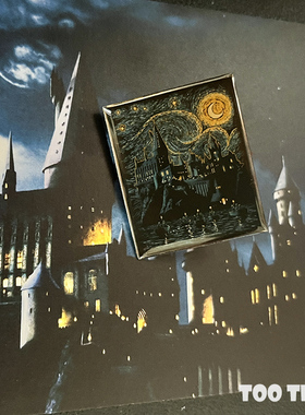 Harry Potter 哈利波特 金属胸针 徽章饰品磁带周边纪念礼物收藏