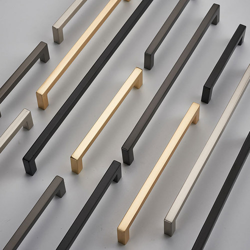 锌合金不锈钢橱柜灰色北欧