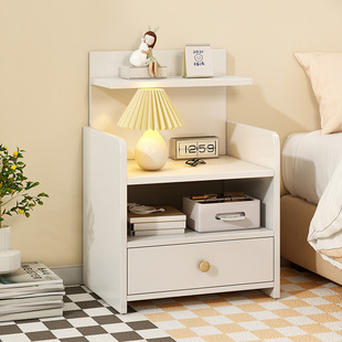 床头柜家用卧室小型收纳柜简易北欧风床边小柜子简约经济型置物架