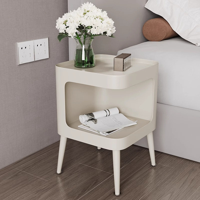 奶油风客厅沙发边几边柜现代简约床头柜铁艺创意床头小茶几小桌子,住宅家具,床边桌,淘宝优惠券,粉丝福利购,淘宝优惠卷