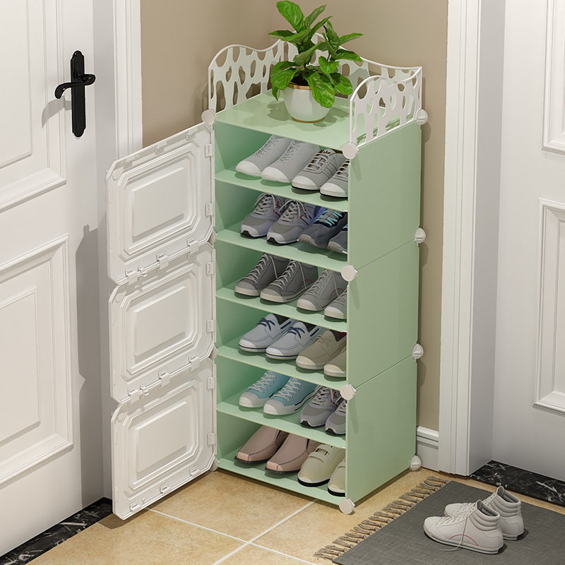 鞋柜家用门口简易入户鞋架子玄关柜一体大容量入门收纳柜出租屋用,收纳整理,鞋子收纳架,淘宝优惠券,粉丝福利购,淘宝优惠卷