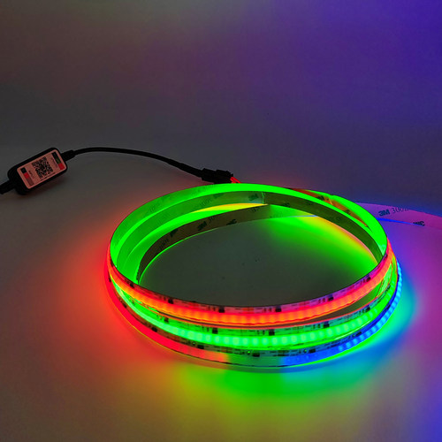 5v720幻彩cob灯带匀光流水跑马