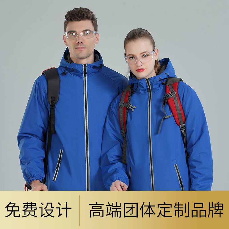 秋冬冲锋衣定制男女外套防水防寒保暖工作服diy印logo来图定制图片