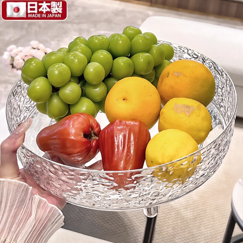 官方旗舰店正品轻奢高档水果盘客厅家用2026新款茶几旋转果盘糖果