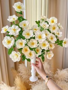 细羽花瓶 饰 陶瓷花瓶23cm鲜切花摆件艺术浮雕干花工艺品家居装