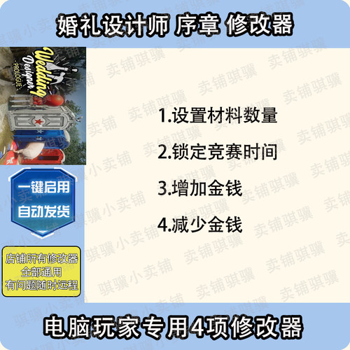 婚礼设计师序章修改器Wedding Designer Prologue辅助科技PC单机