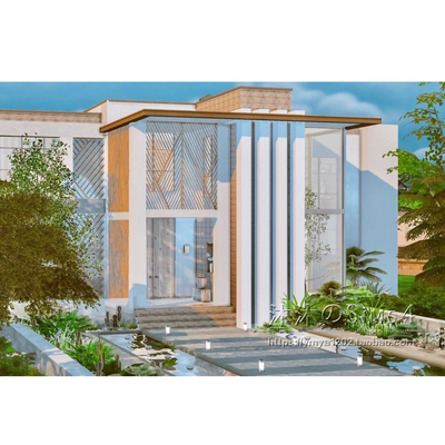 模拟人生4CC房屋mod|热带度假胜地|2卧2卫|住宅带家具|40x30|#31