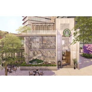 模拟人生4CC房屋mod|星吧克|咖啡店一套带豪华家具|30x20| #104