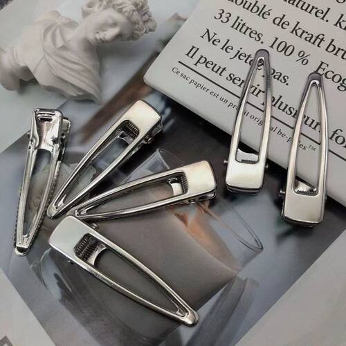 实用~ins金属甜酷刘海发夹