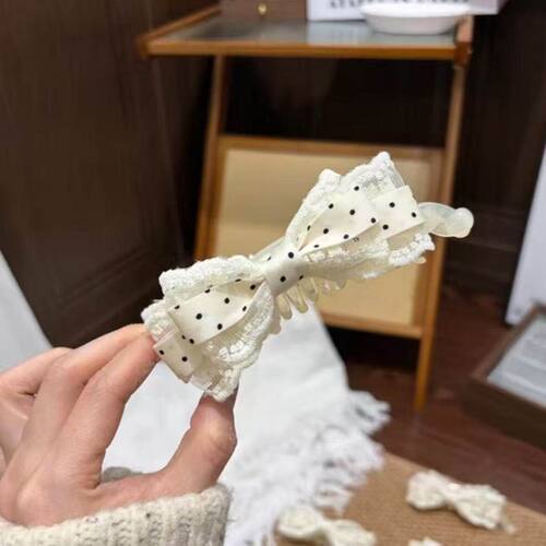 暮山花韩系甜美波点蝴蝶