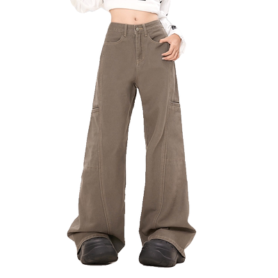 RJVO秋季新款美式工装裤女