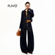 套装 RJVO新款 外套阔腿裤 时尚 设计感立体裁剪原色牛仔两件套女秋季