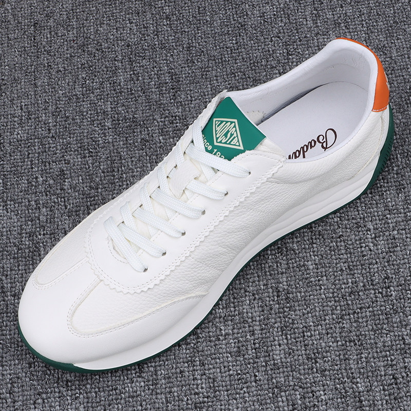 2025新款真皮透气阿甘鞋男舒适百搭休闲运动鞋软底百搭减震小白鞋,流行男鞋,时尚休闲鞋,淘宝优惠券,粉丝福利购,淘宝优惠卷