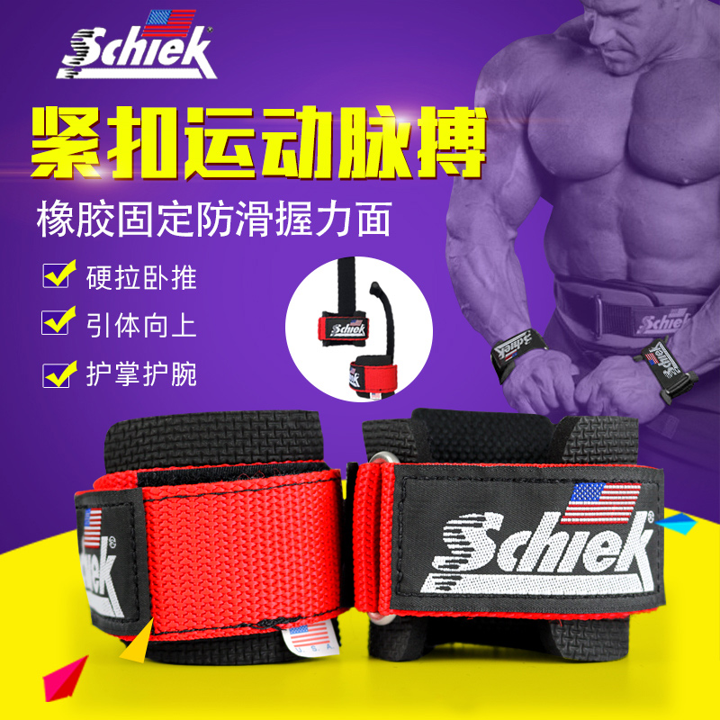 SCHIEK健身拉背引体向上卧推硬