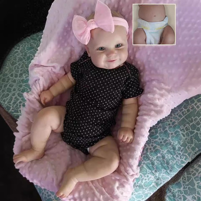 50/60厘米reborn baby toddler Maddie仿真婴儿重生娃娃 货源