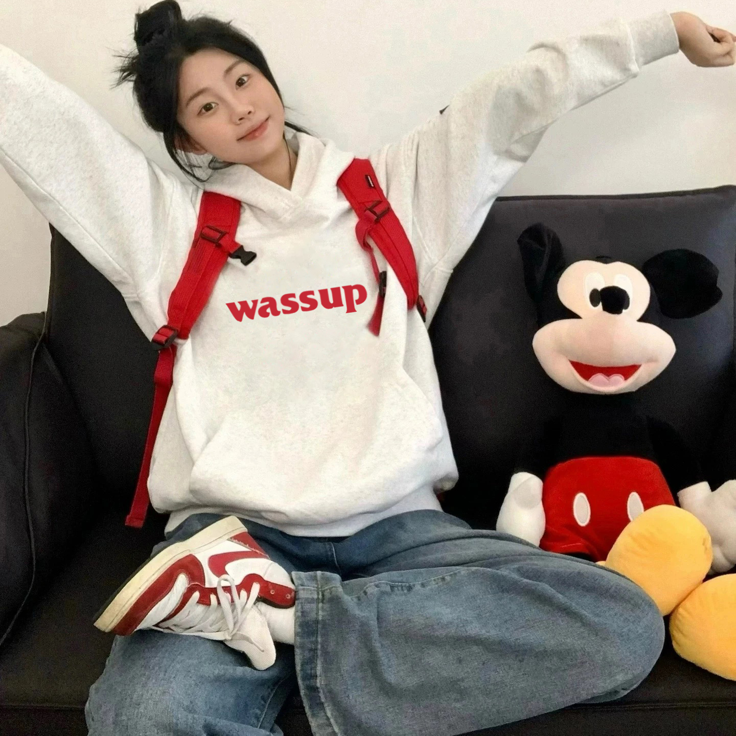 WASSUP中国官方旗舰店情侣装卫衣