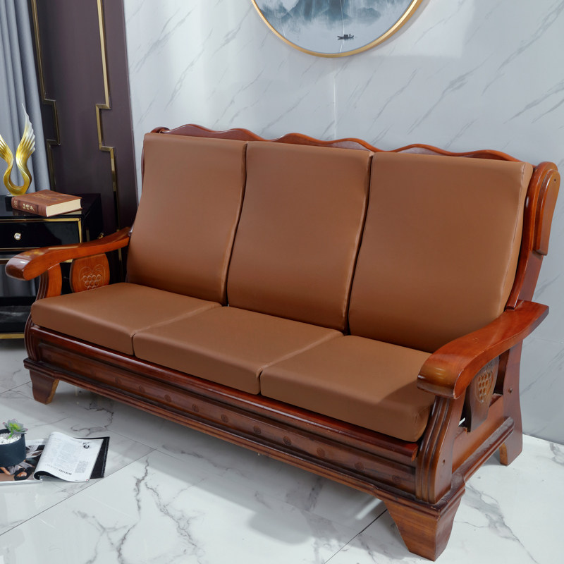 科技布红木沙发垫，靠背座垫集成全季节实木春秋椅海绵垫防水