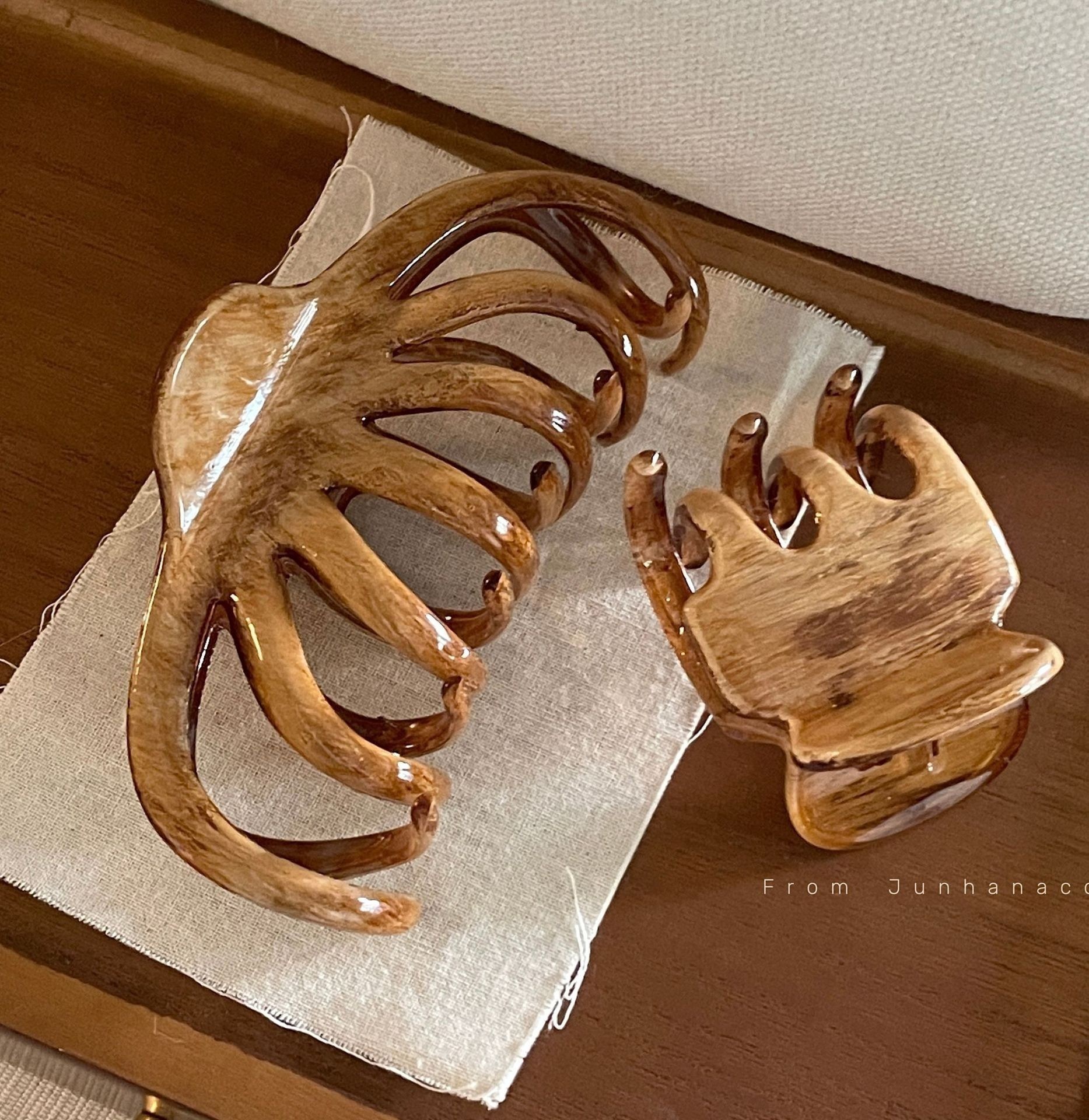 法式油画系列大号抓夹