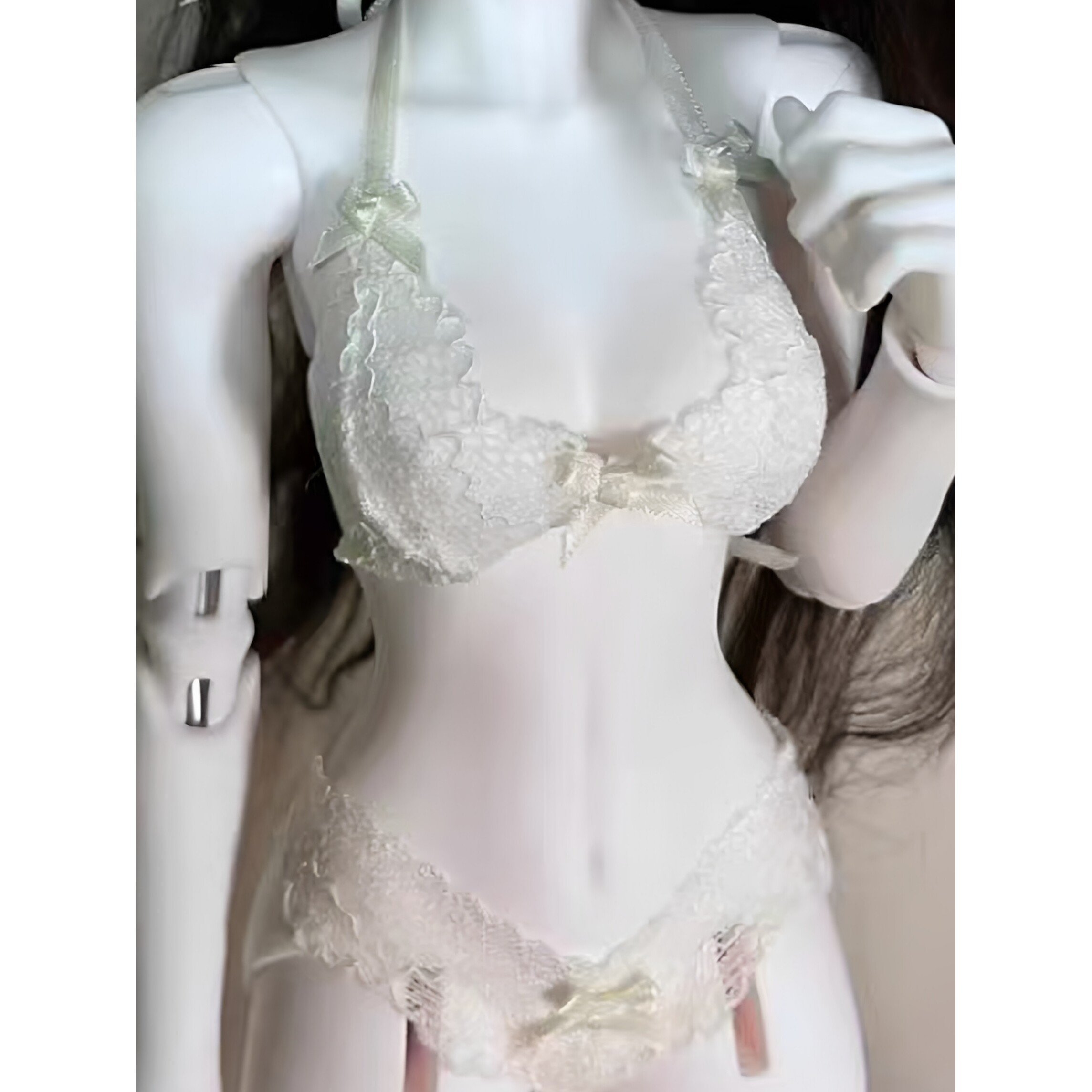 bjd娃娃四分1/4雪豹体菩萨体一翻模素体进口双抗树脂绘画素描参考图片