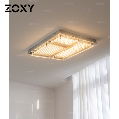 zoxy意式包豪斯方形吸顶灯