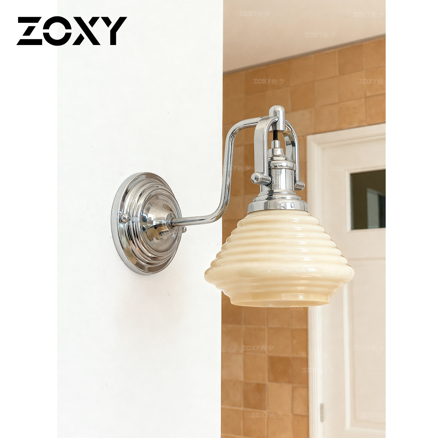 zoxy 北欧客厅过道壁灯设计师款法式复古餐厅卧室床头灯护眼灯具,家装灯饰光源,壁灯,淘宝优惠券,粉丝福利购,淘宝优惠卷