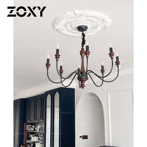 zoxy20平方以上法式复古吊灯